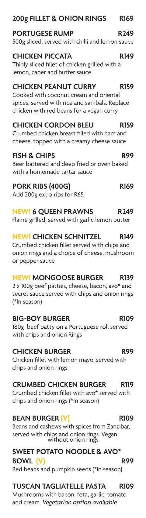 Da Loose Mongoose | Restaurant, Guest Suites & Events